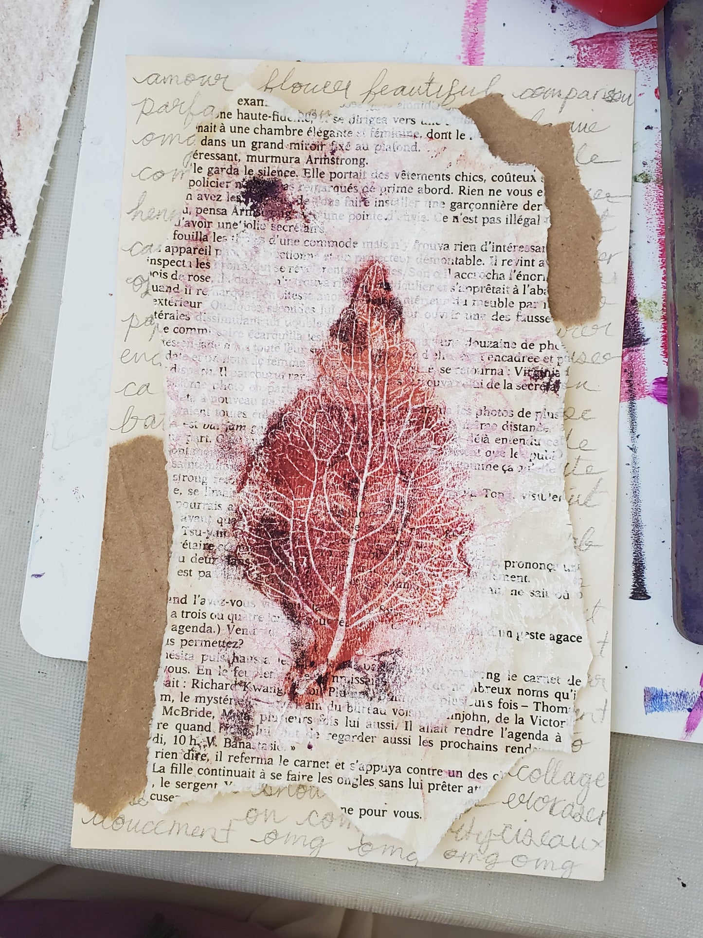 Atelier créatif - Art botanique Vintage