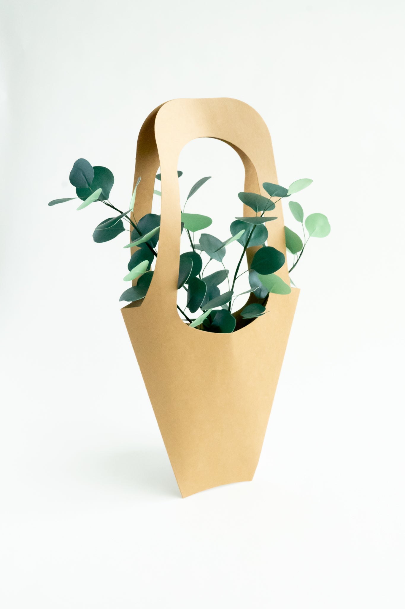 Decorative paper foliage - Eucalyptus silver dollar
