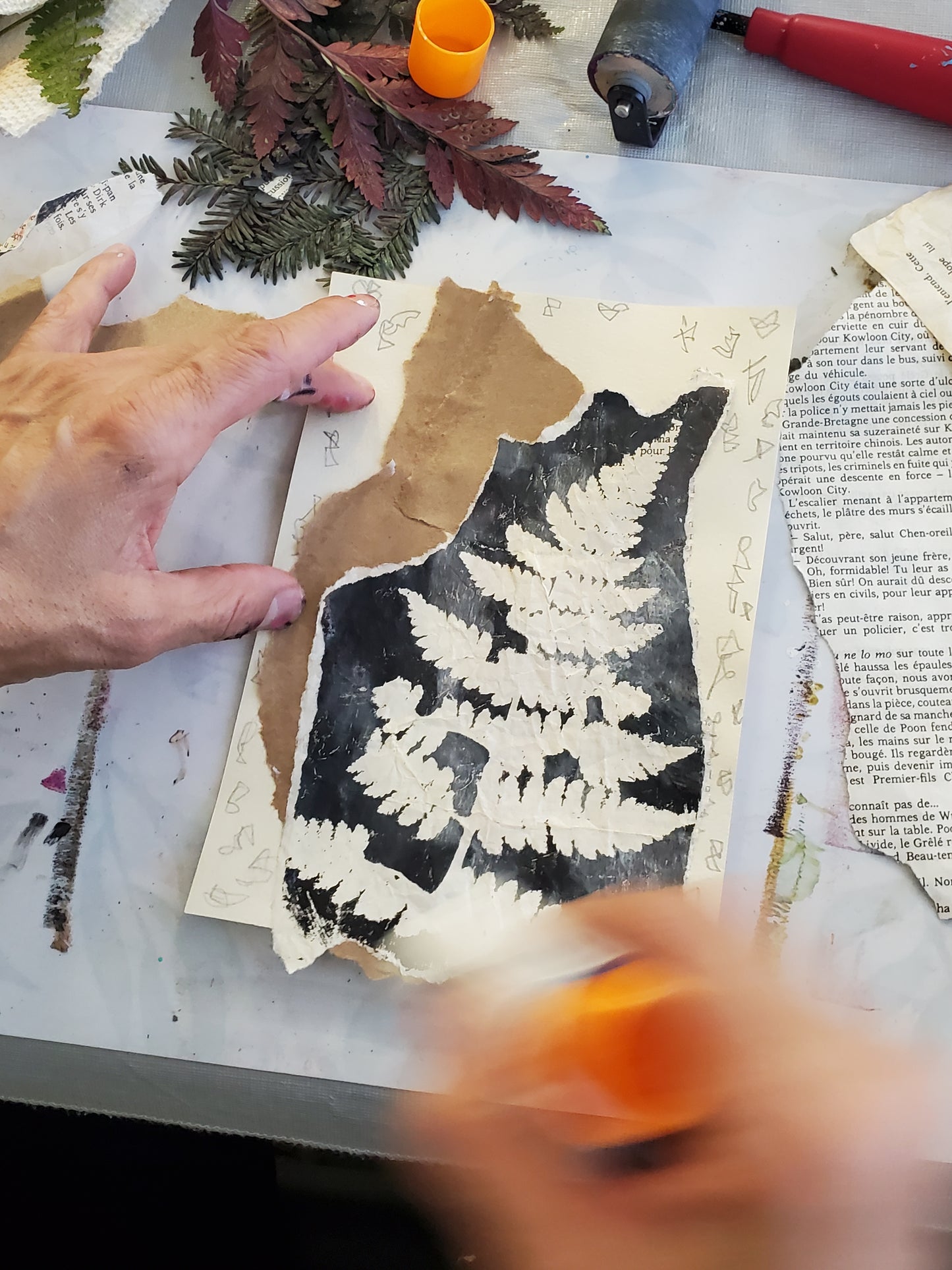Atelier créatif - Art botanique Vintage