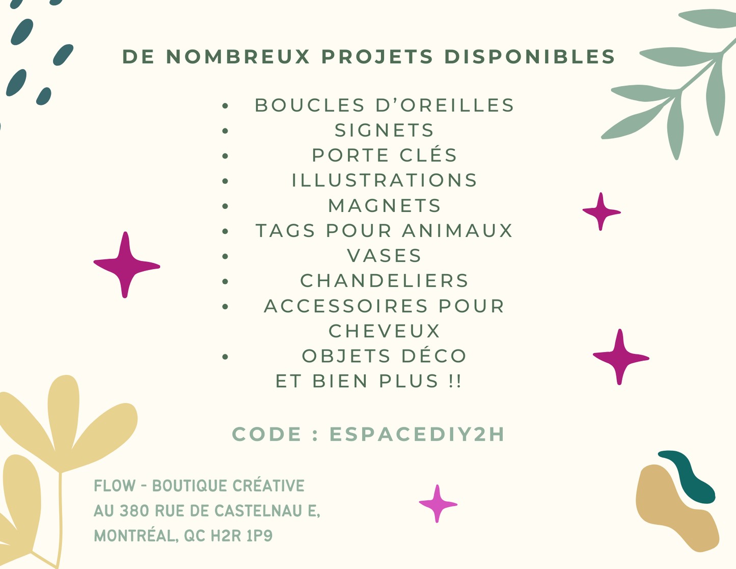 Carte cadeau - Espace DIY