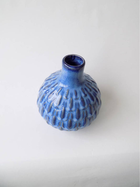 Vase en céramique "bleu cobalt"