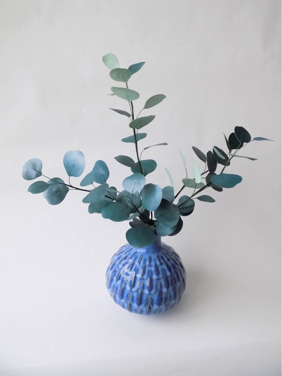 Vase en céramique "bleu cobalt"