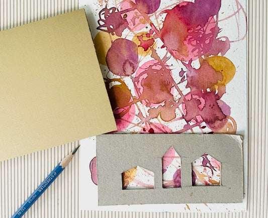 Atelier créatif - Découpage & Aquarelle | Signet et magnets (débutant)