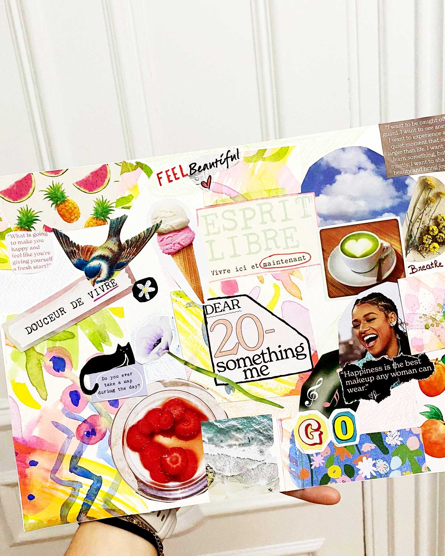 Atelier créatif  - Collage & Vision board