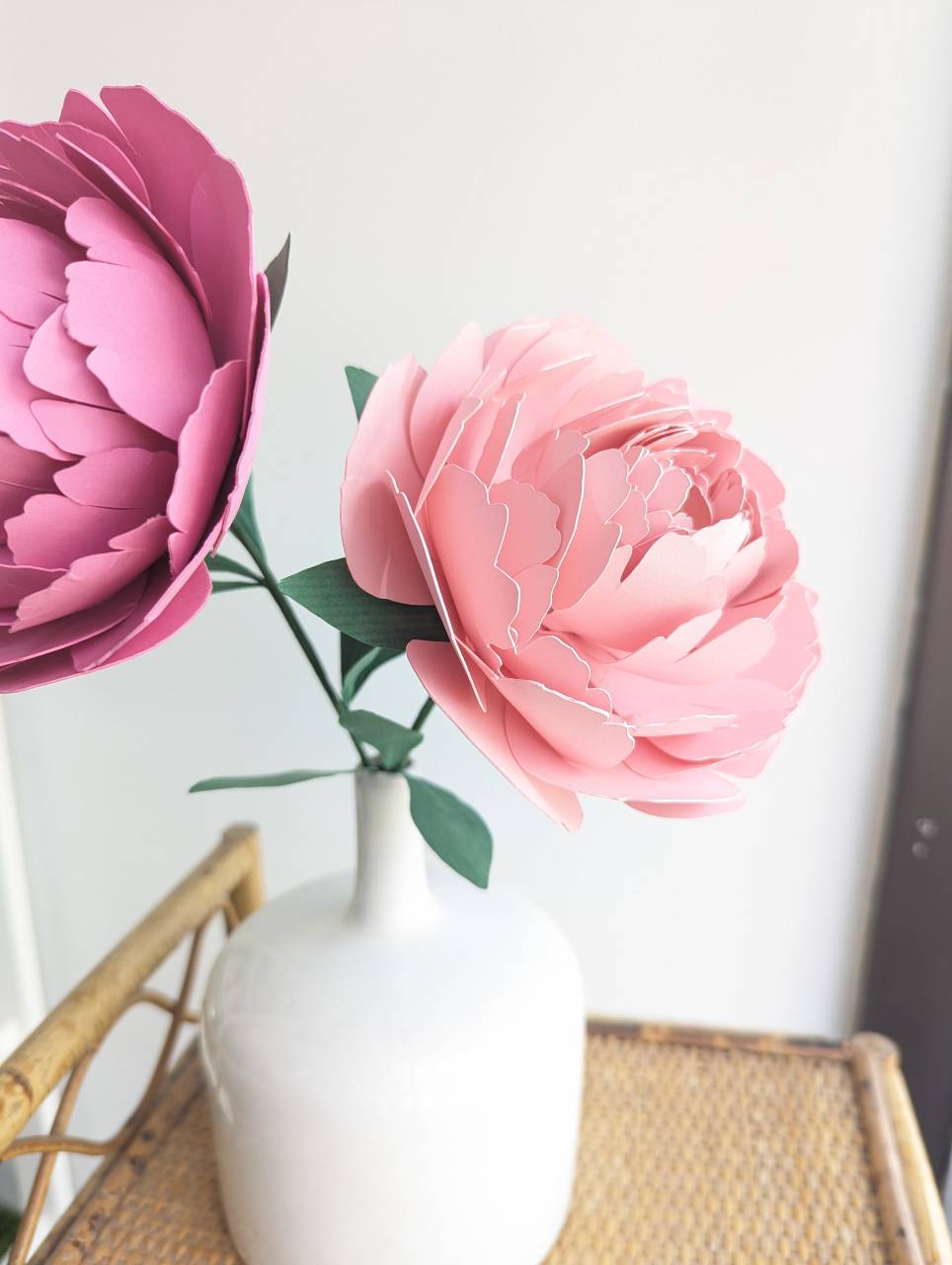 Atelier créatif - Pivoines en papier