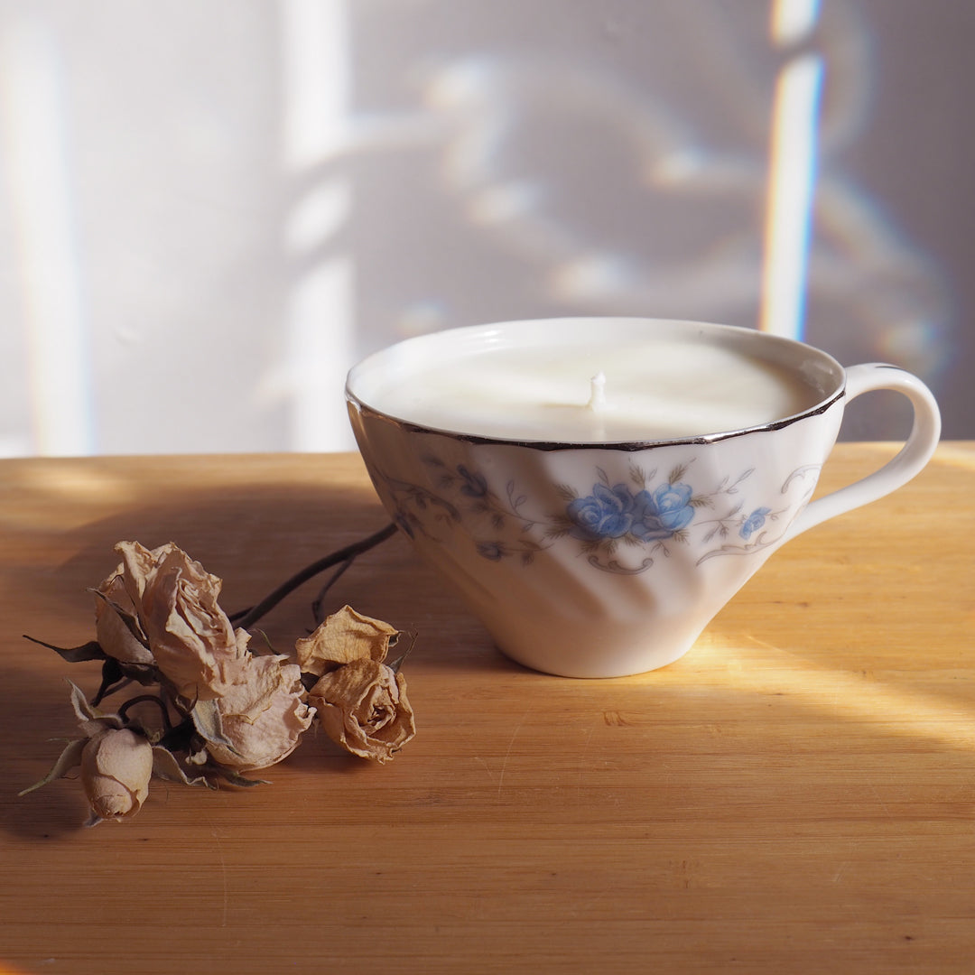 Atelier créatif - Chandelle dans une tasse